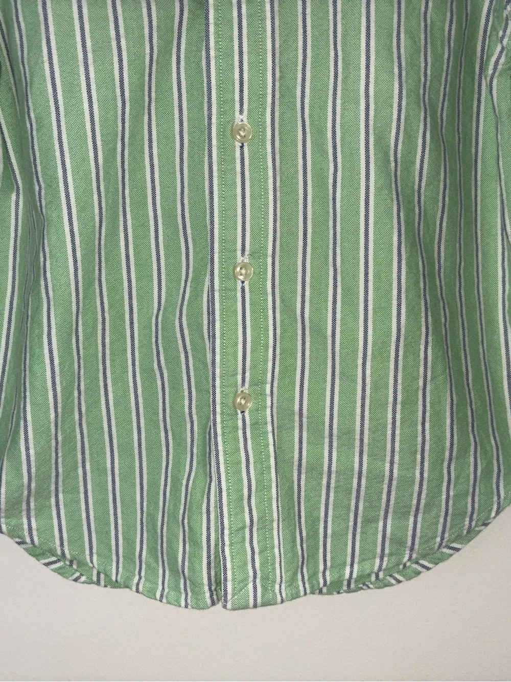 NWOT vintage Ralph Lauren striped oxford cloth shirt boy's 4/4T